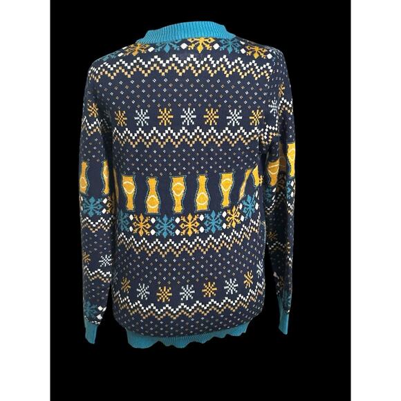Samuel Adams Christmas Ugly Sweater Tipsy‎ Elves Men's Small Holiday - Picture 5 of 7